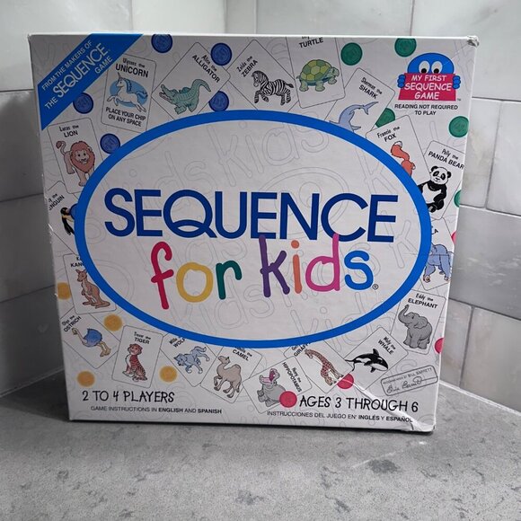 Sequence For Kids Board Game By Jax Ages 3 to 6 - Instructions are NOT Included - Picture 15 of 16